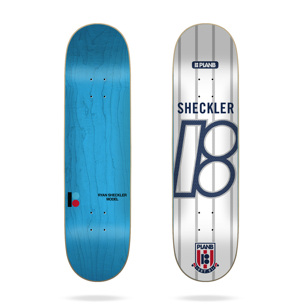 Plan B College Sheckler 8.125'' Skateboard Deck