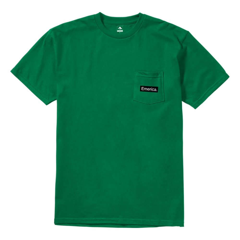Emerica Pure Triangle Pocket Green Men's T-Shirt