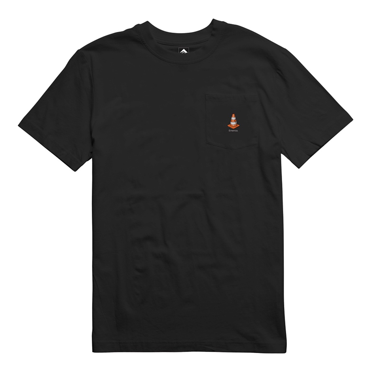Emerica Streets Pocket Black Ανδρικό T-Shirt