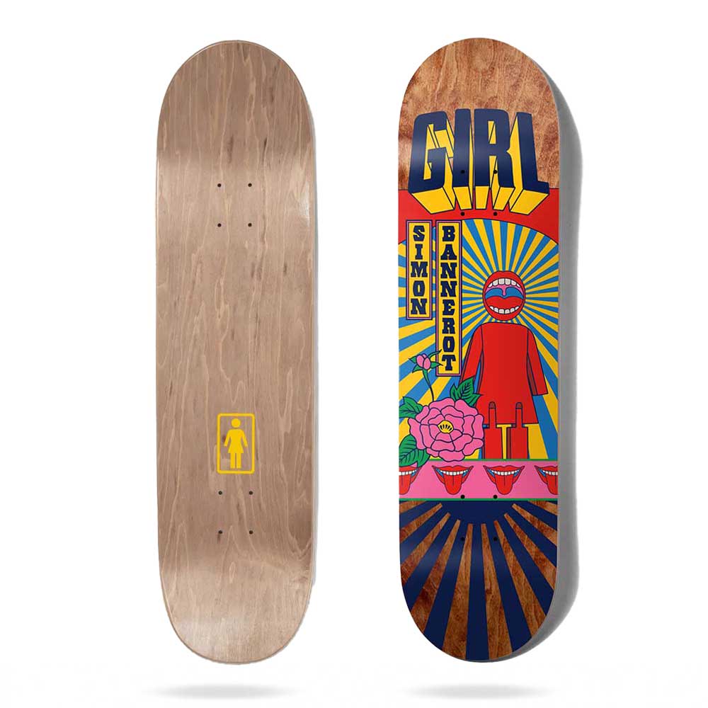 Girl Bannerot Rising 8.5'' Skateboard Deck