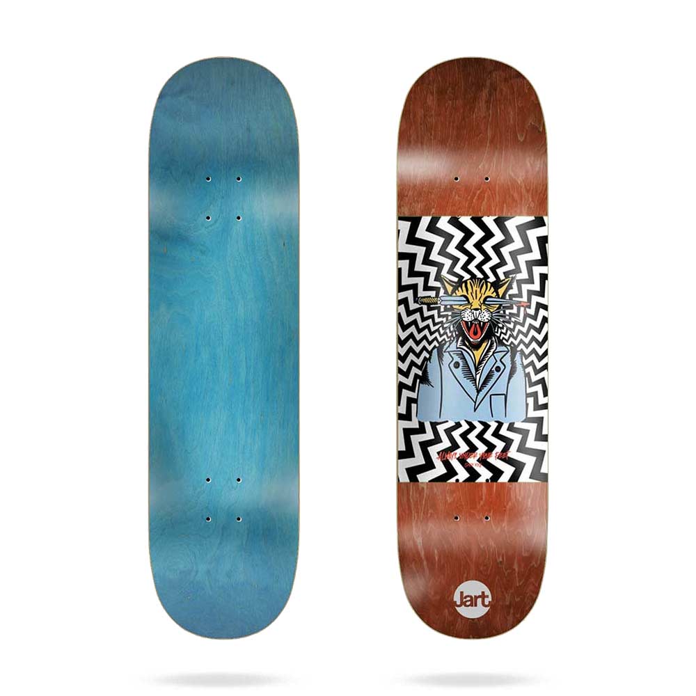 Jart Hypnotic Brown 8.625'' SQ Skateboard Deck