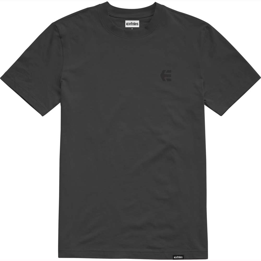 Etnies Team Embroidery Wash Black Ανδρικό T-Shirt