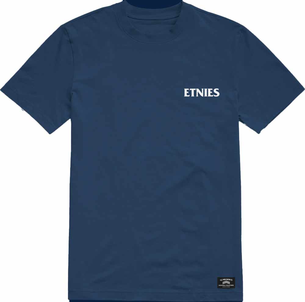 Etnies X Dystopia Font Tee Navy Ανδρικό T-Shirt