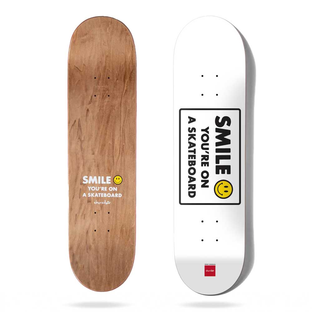Chocolate Anderson Smile One Off 8.25'' Skateboard Deck