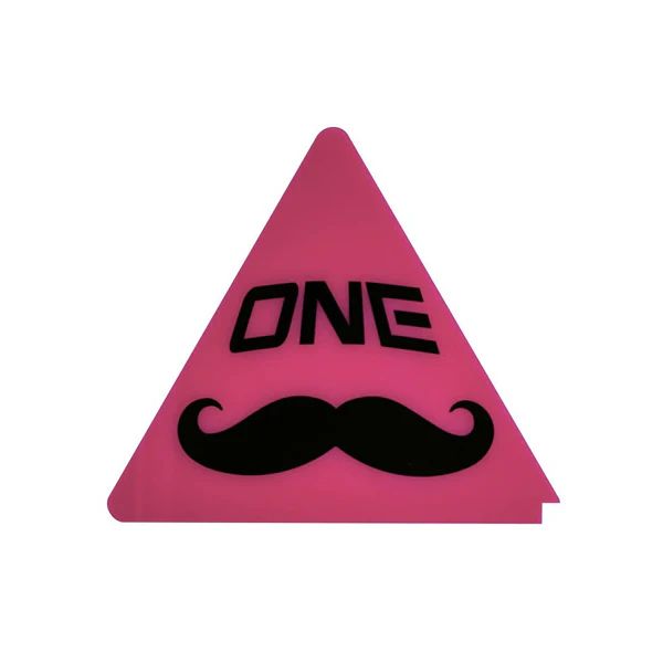 Oneball Mustache Triangle Scrapper