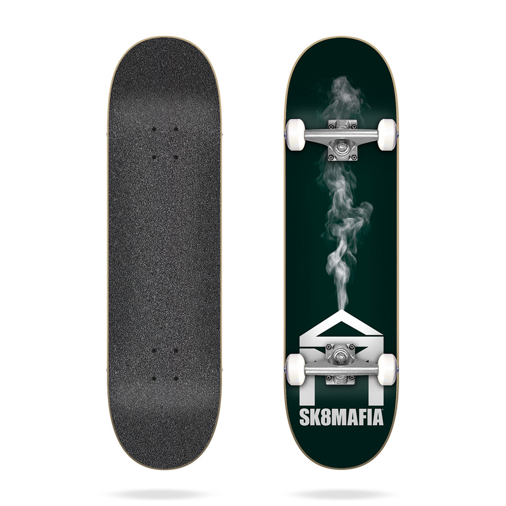 Sk8mafia House Logo Smoke 7.87'' Complete Skateboard