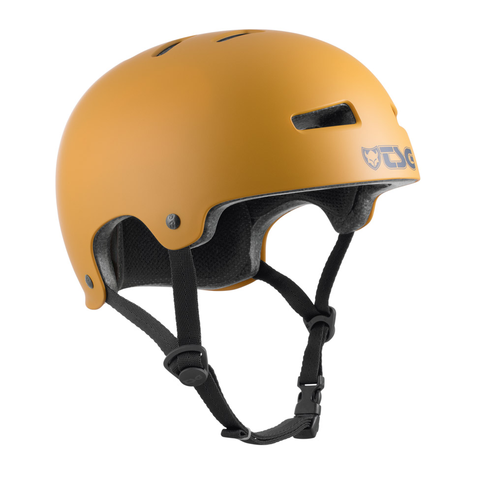 TSG Evolution Solid Color Satin Yelllow Ochre Helmet