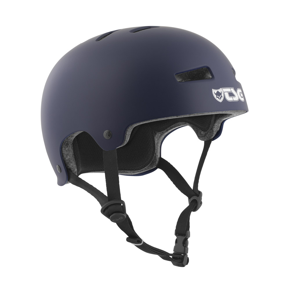 TSG Evolution Solid Color Satin Blue Helmet