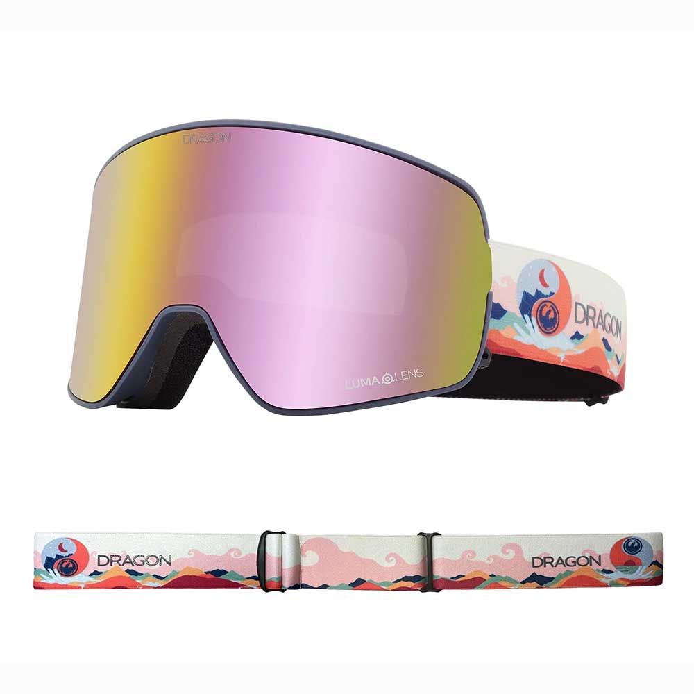 Dragon NFX2  Kimmy Fasani Signature Lumalens Pink Ion + Bonus Lens Snow Goggle