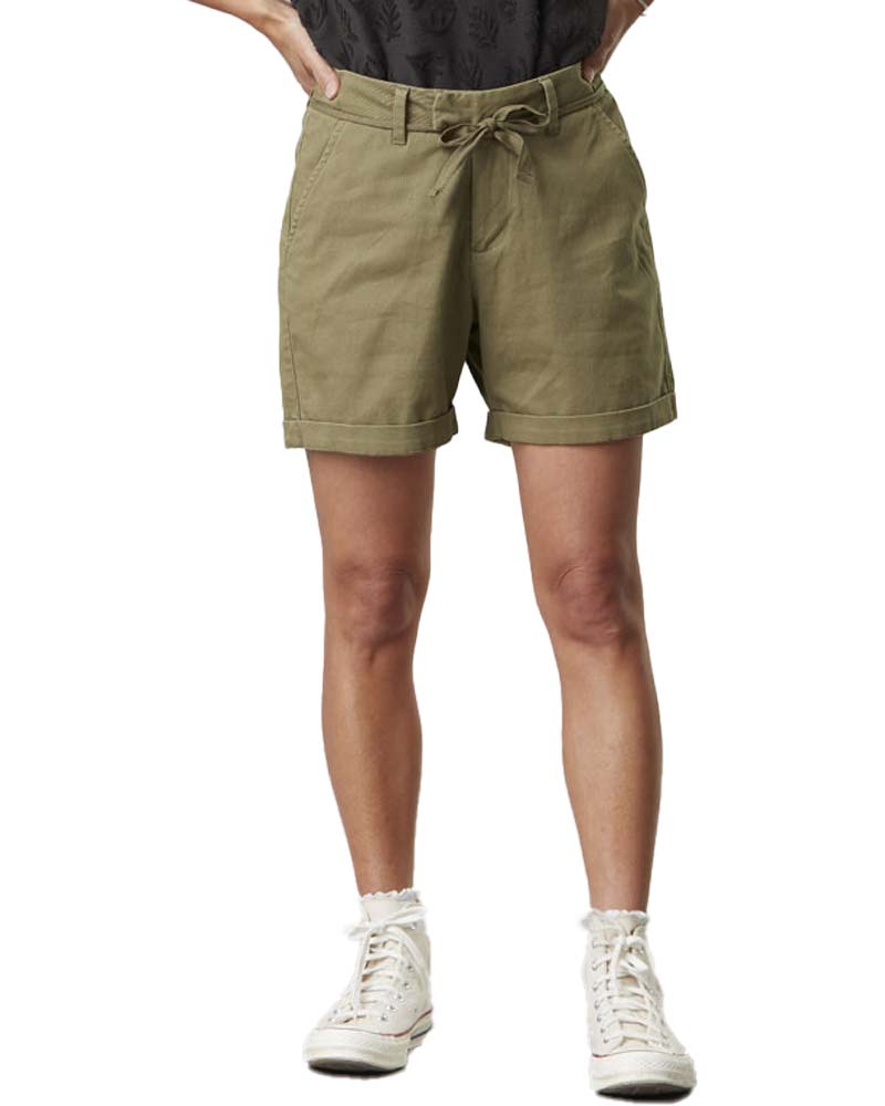 Picture Anjel Chino Army Green Women's Shorts