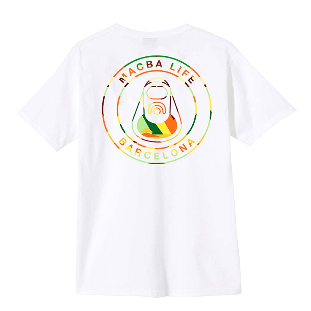 Macba Life OG Logo White Mexican Men's T-Shirt