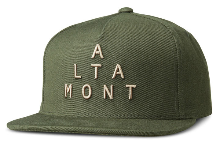 Altamont Alpha Snapback Army Hat