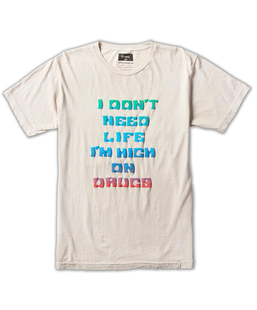 Altamont High On Drugs Natural Men's T-Shirt