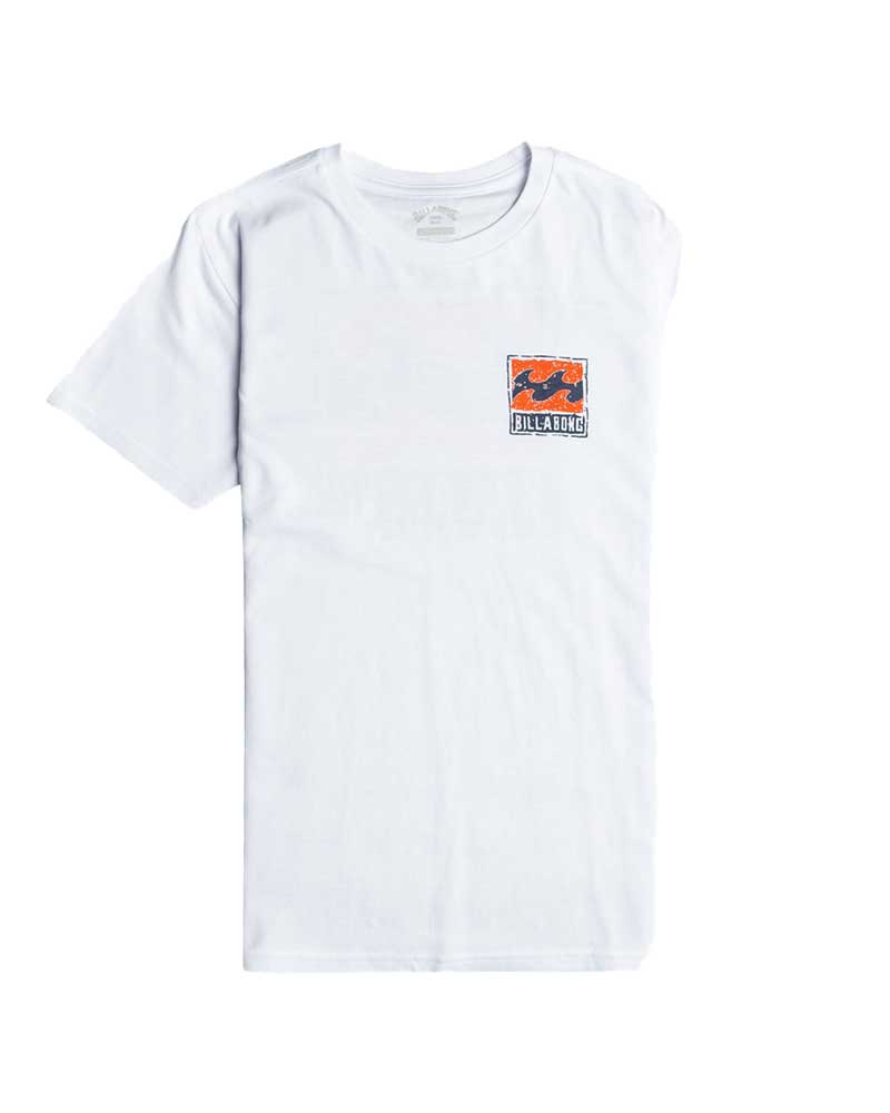 Billabong Kids Stamp Ss White Παιδικό T-Shirt