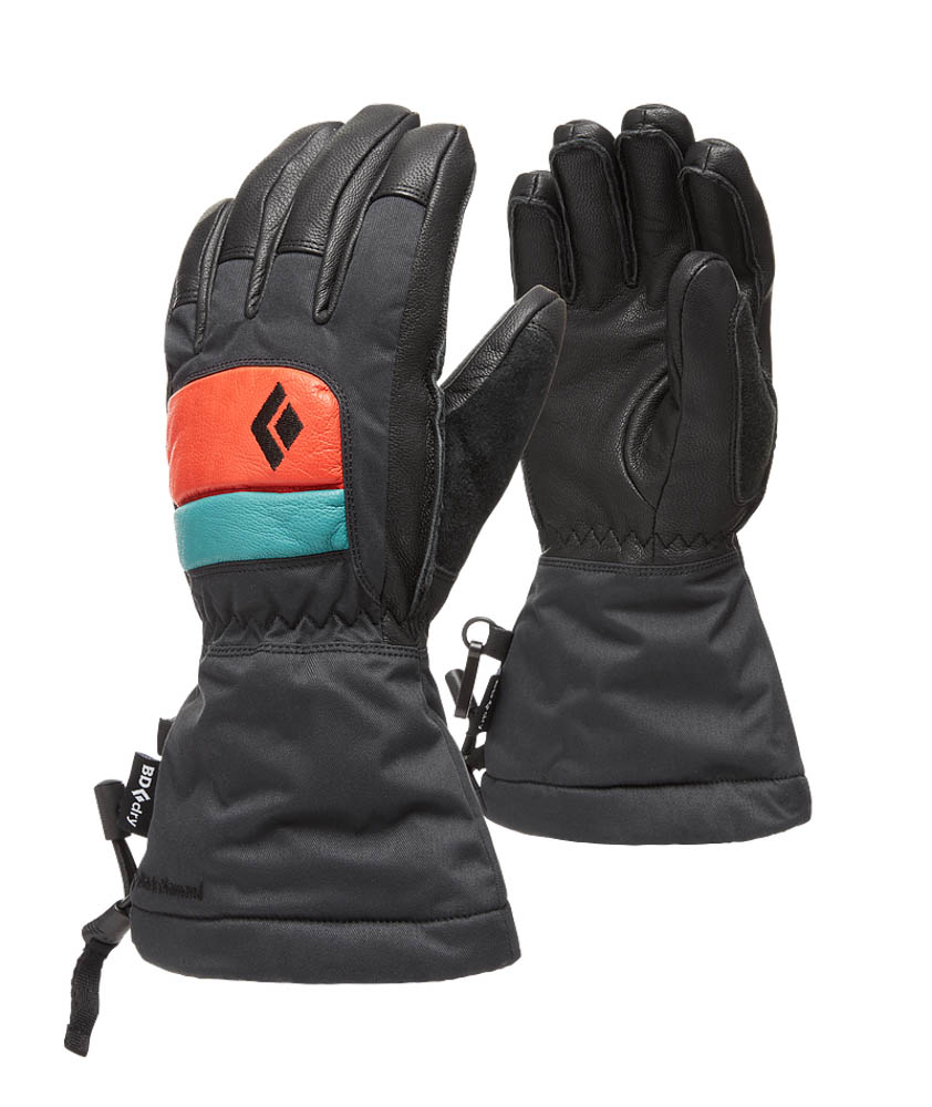 Black Diamond K Spark Gloves Caspian-Rust Kids Gloves