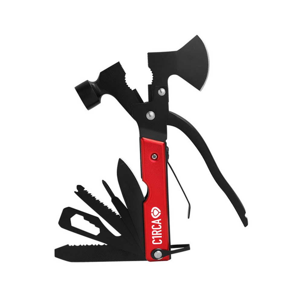 C1rca Din Icon Multitool Hammer Black Red