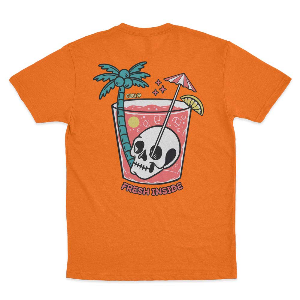 C1rca Fresh Inside Tee Bright Orange Men's T-Shirt