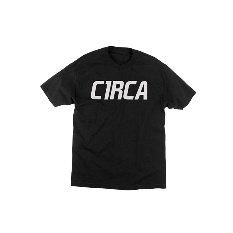 C1rca Mainline Font Black/White Youth T-Shirt