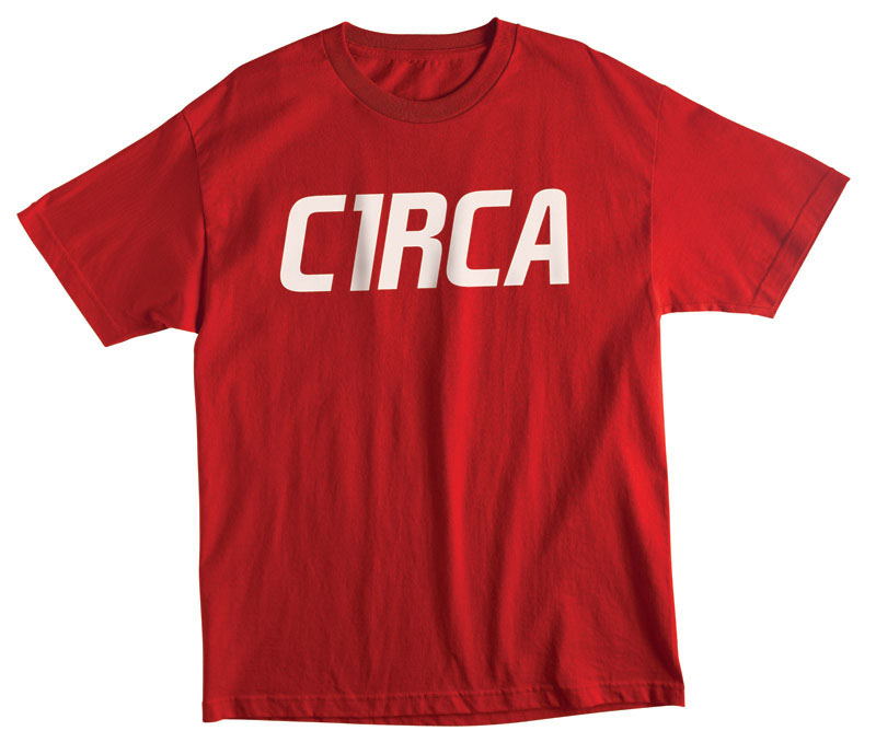 C1rca Mainline Font Red Men's T-Shirt