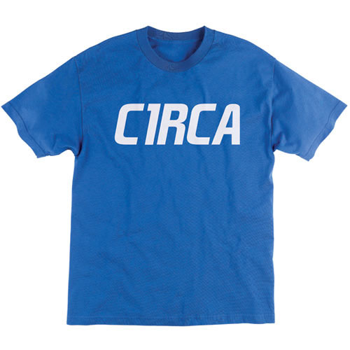 C1rca Mainline Font Royal Blue Men's T-Shirt