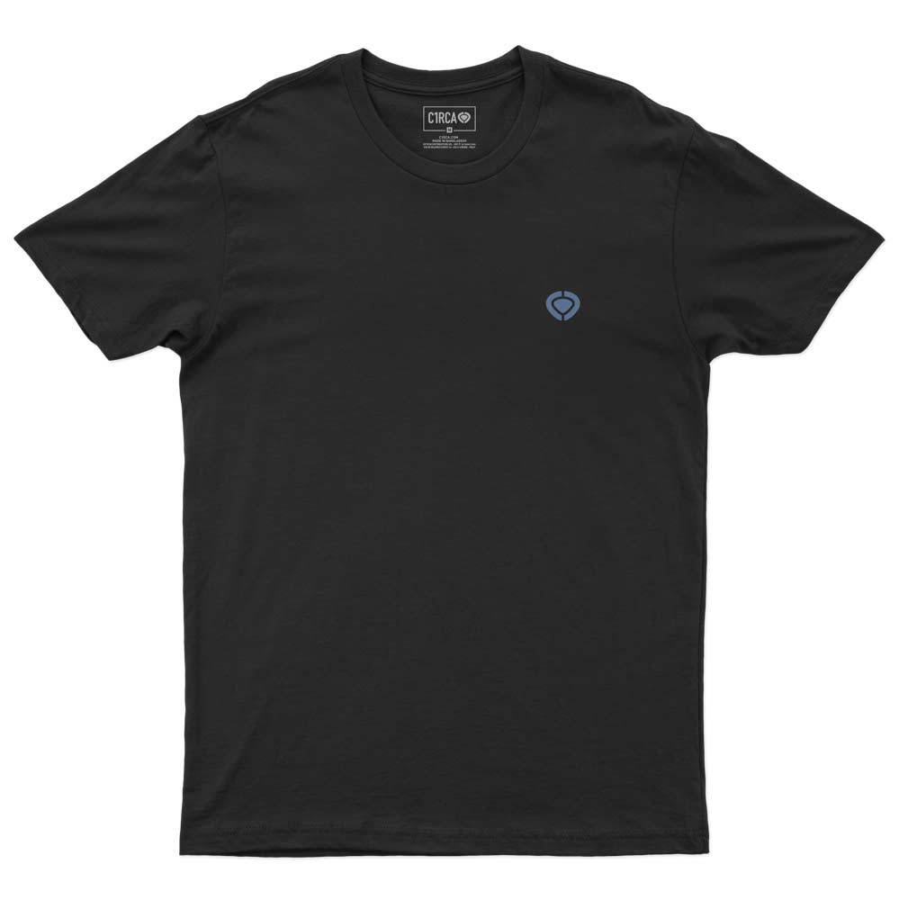 C1rca Mini Icon Fl Tee Black Westwood Blue Ανδρικό T-Shirt