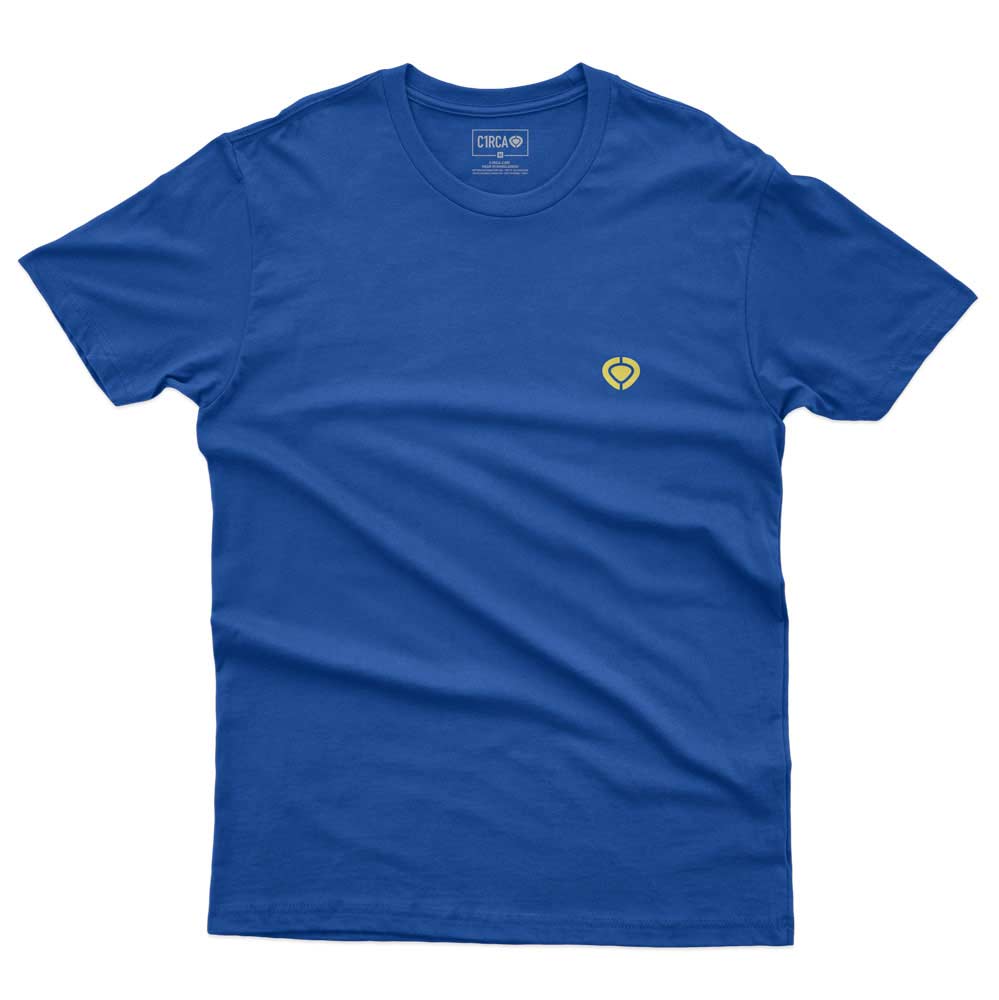 C1rca Mini Icon Fl Tee Westwood Blue Hill Yellow Men's T-Shirt