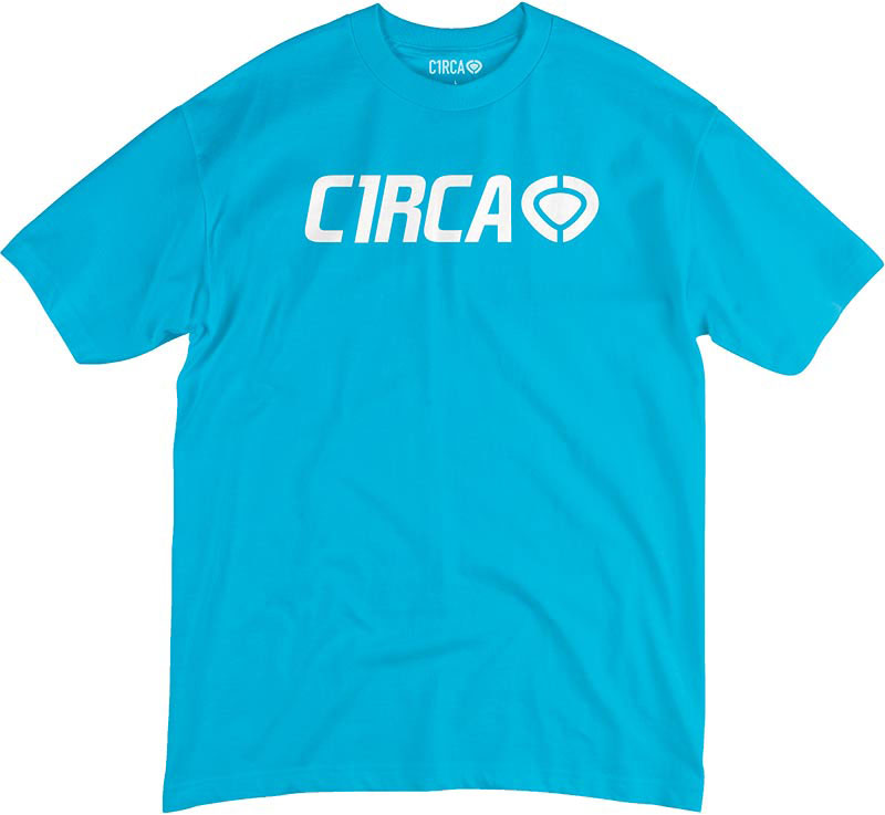 C1rca New Corp Logo Turquoise Kid's T-Shirt