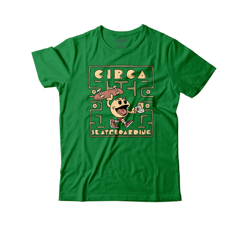 C1rca SK8-Man Fresh Green Ανδρικό T-Shirt