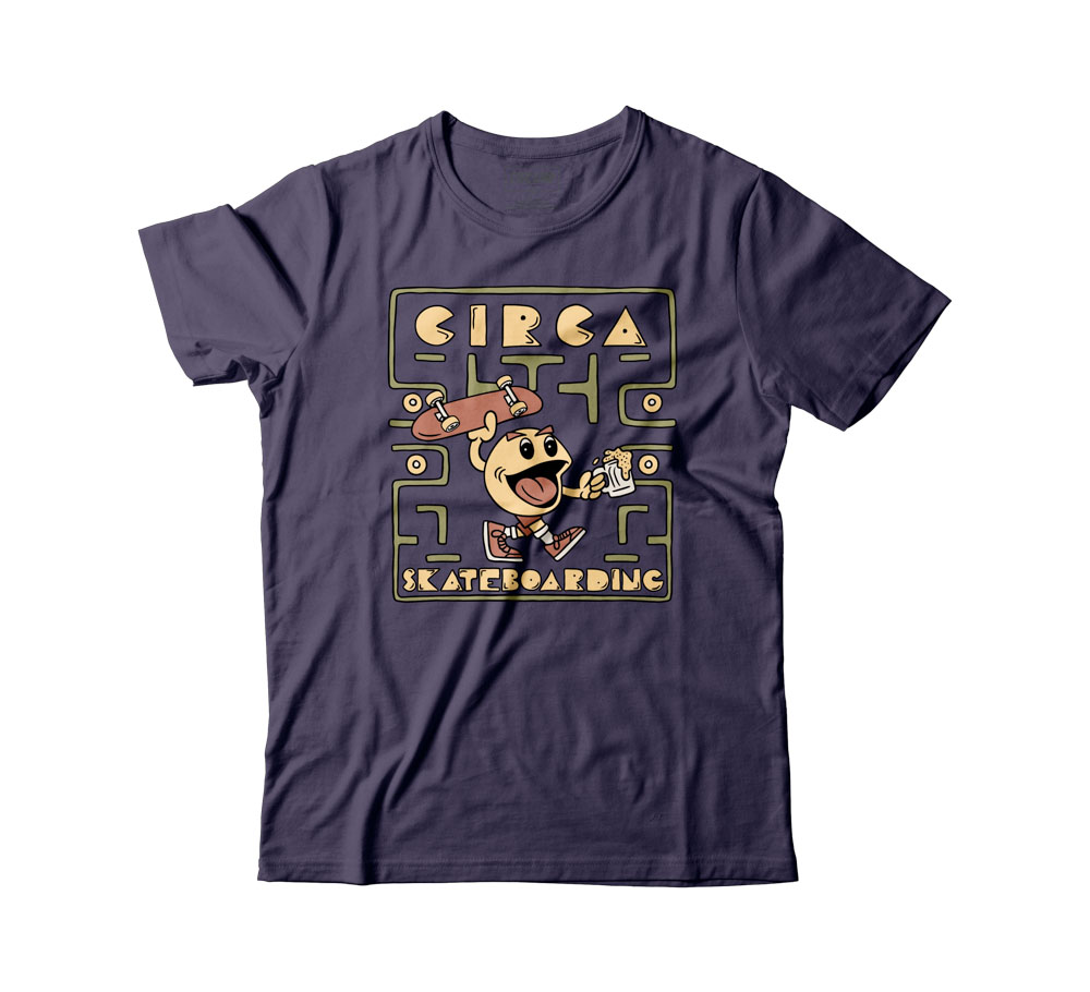 C1rca SK8-Man Plum Ανδρικό T-Shirt