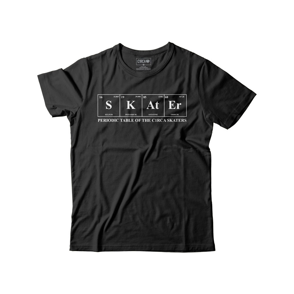 C1RCA Skater Black Ανδρικό T-Shirt