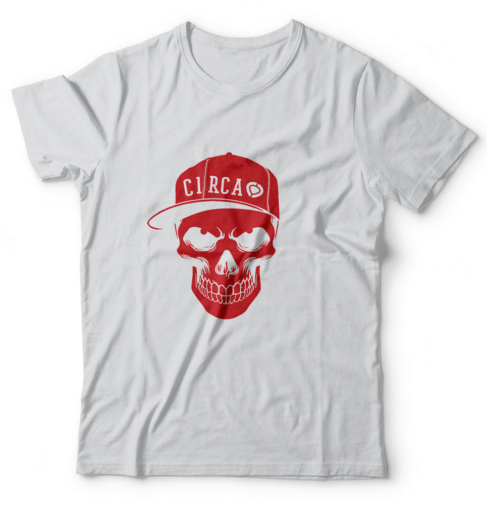 C1rca Skull White Men's T-Shirt