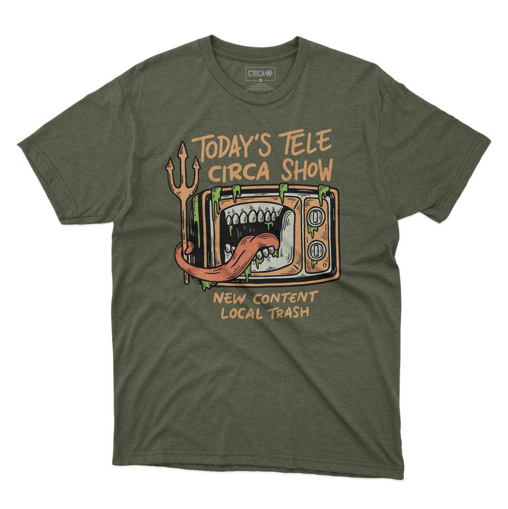C1rca TeleC1rca Tee Military Green Ανδρικό T-Shirt