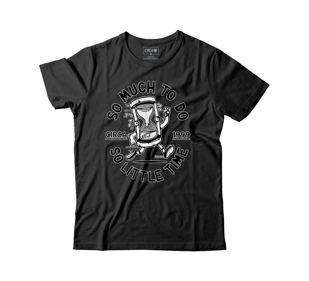 C1rca Time Black Ανδρικό T-Shirt