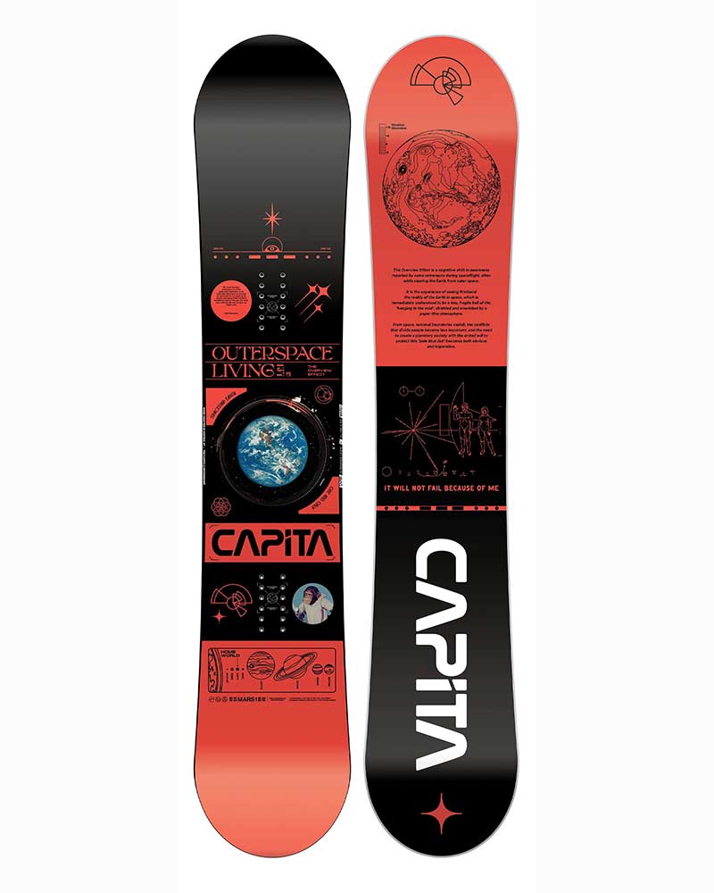 Capita Outerspace Living 157 Wide Men's Snowboard