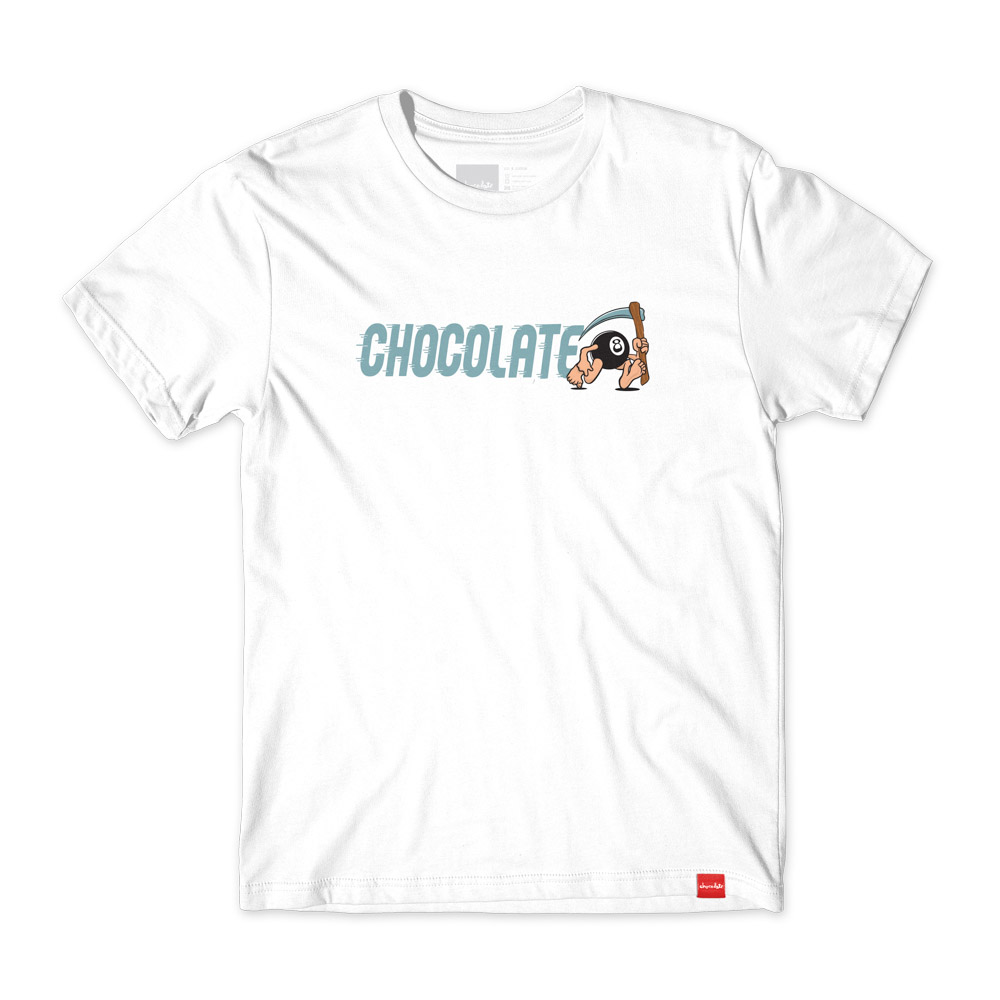 Chocolate Eightballer Tee White Men's T-Shirt