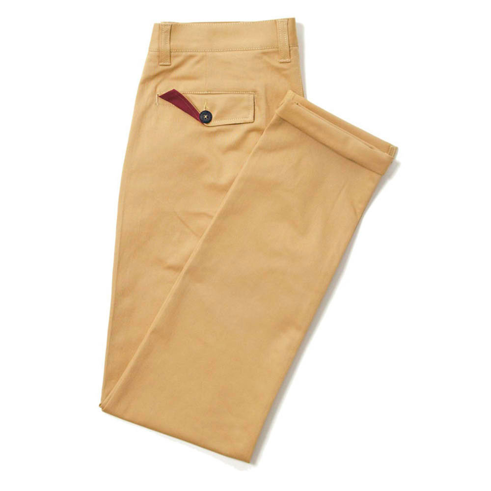 Colour Wear Clwr Chino Camel Men's Pants