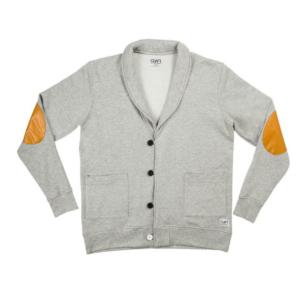 Colour Wear Clwr Grey Melange Men's Sweater