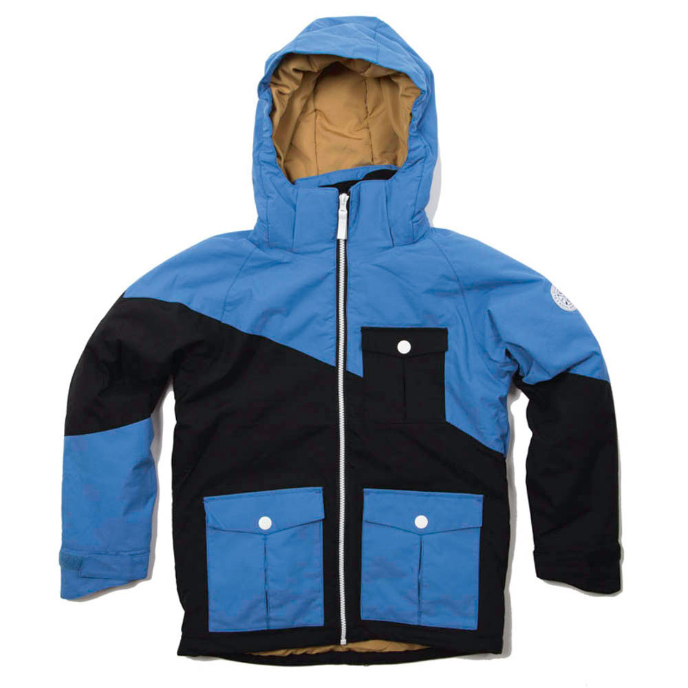 Colour Wear Drop Blue Youth Snow Jacket