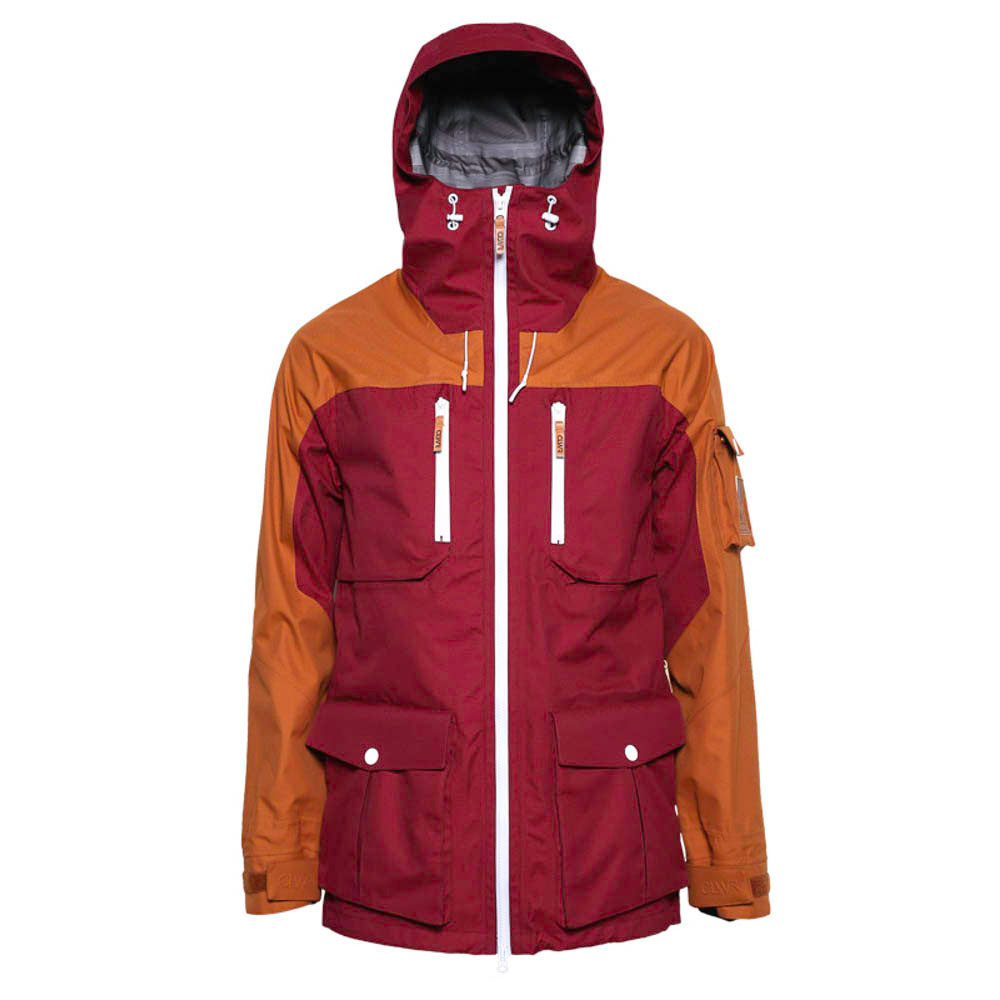 Colour Wear Falk Burgundy Ανδρικό Μπουφάν Snowboard