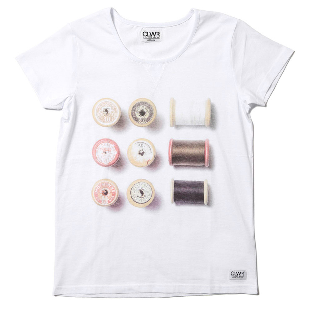 Colour Wear Image Thread Womens T-Shirt