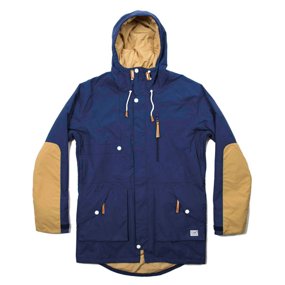 Colour Wear Punisher Parka Navy Men's Snow Jacket