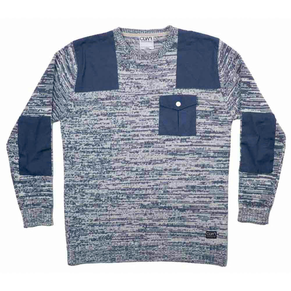 Colour Wear Sid Navy Melange Men's Sweater