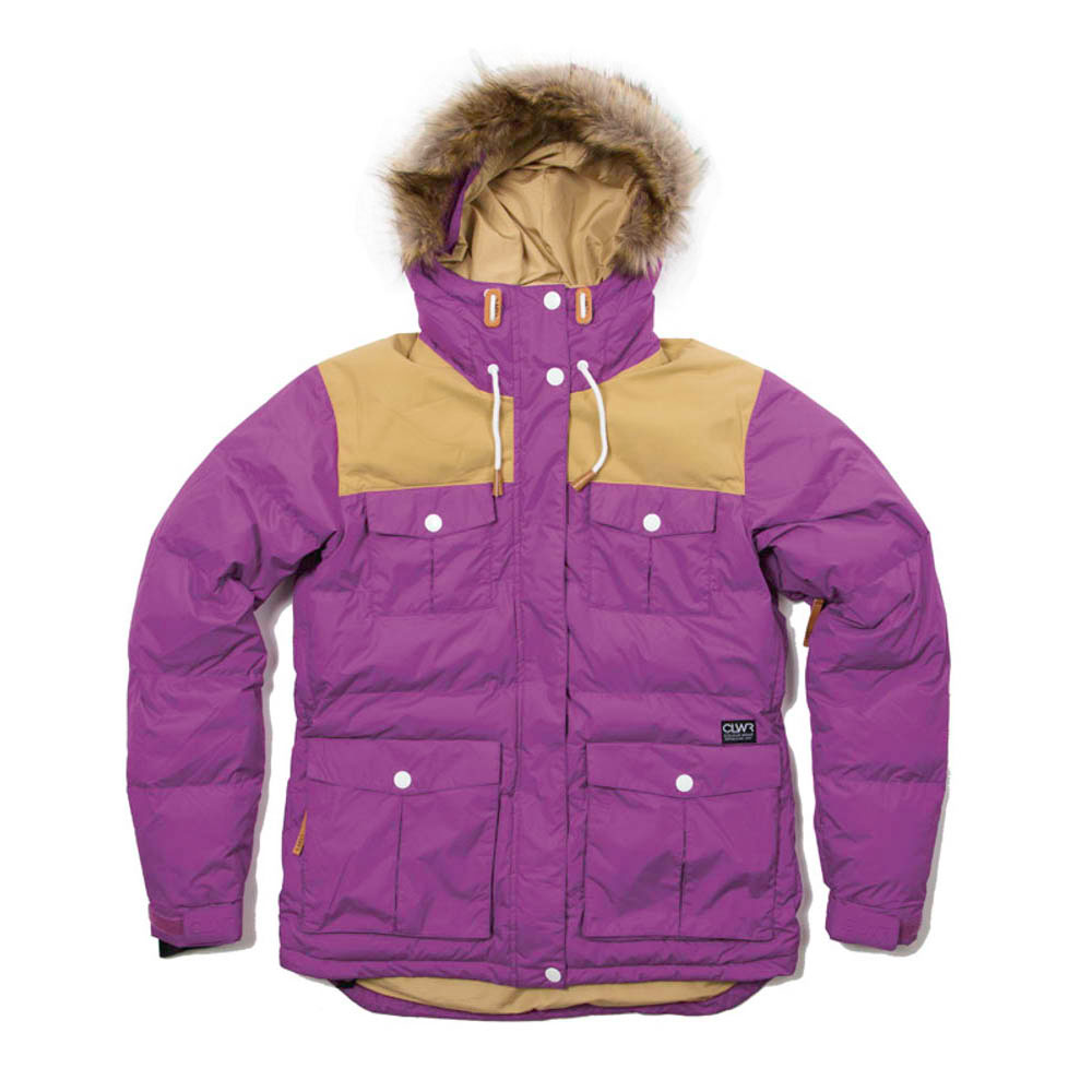 Colour Wear Tag Lilac Γυναικείο Μπουφάν Snowboard