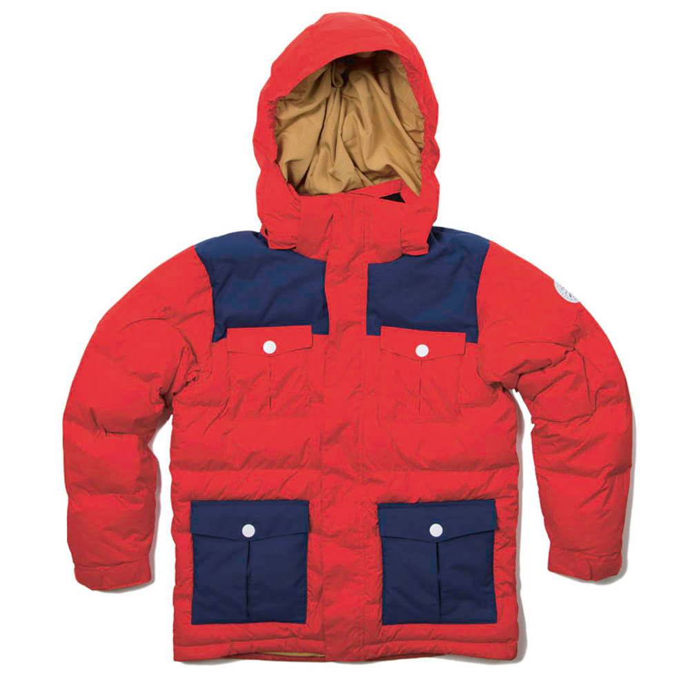 Colour Wear Trooper Red Παιδικό Μπουφάν Snowboard