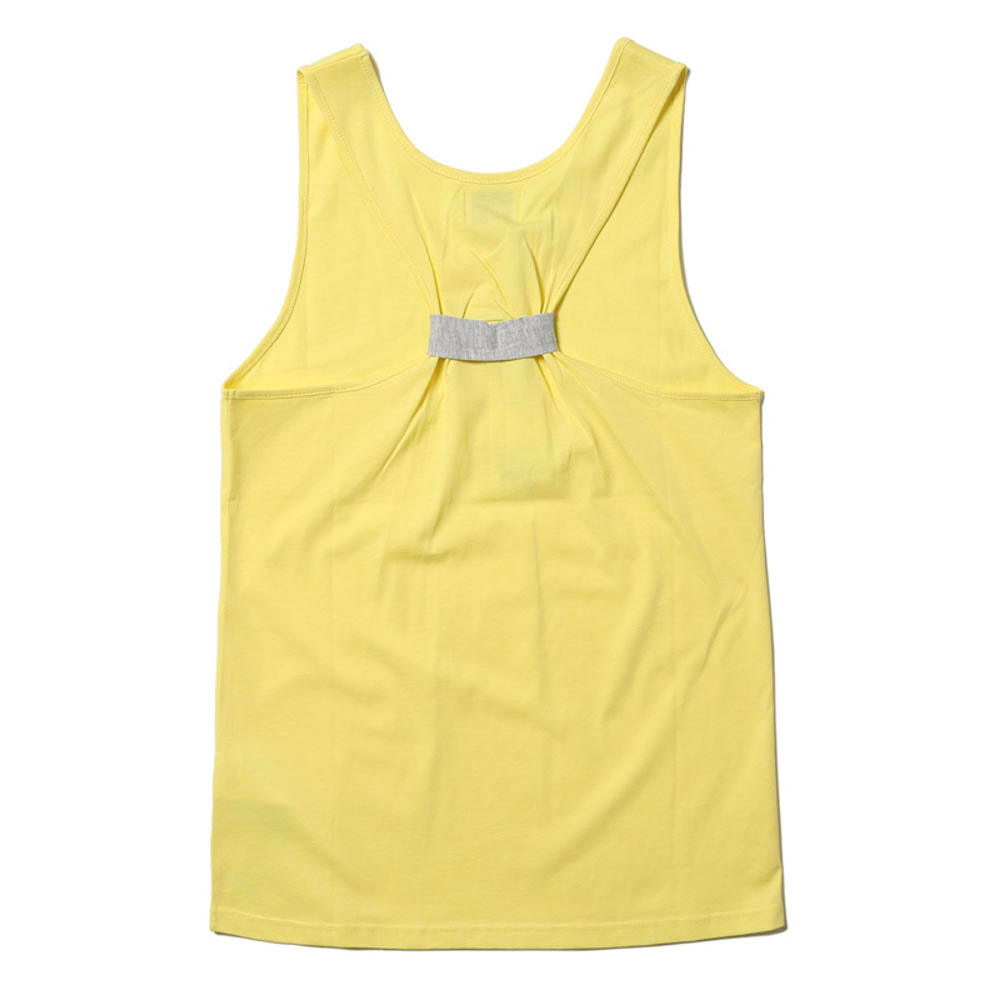 Colour Wear Twist Yellow Cream Women's Tank
