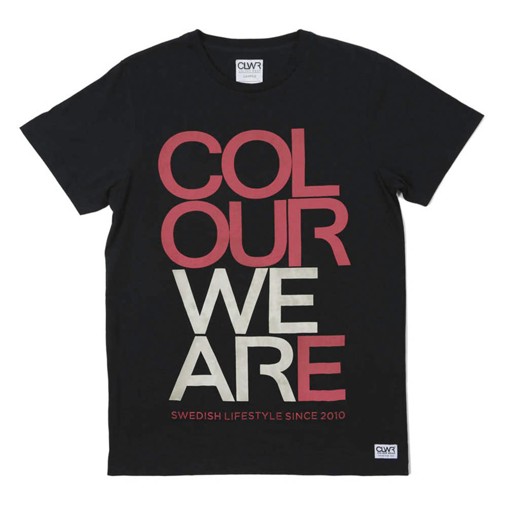 Colour Wear We Are Black Ανδρικό T-Shirt