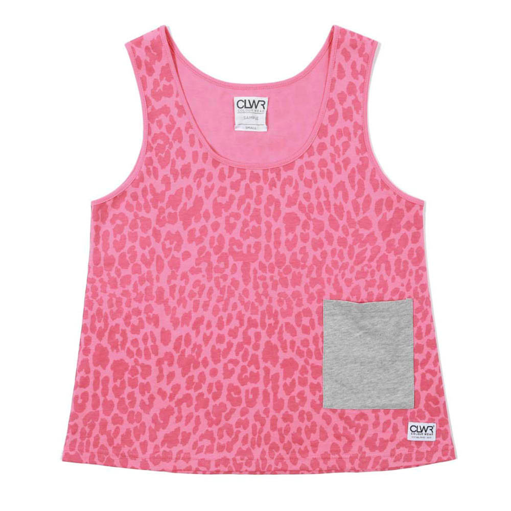Colour Wear Whif Pink Leo Women's Top
