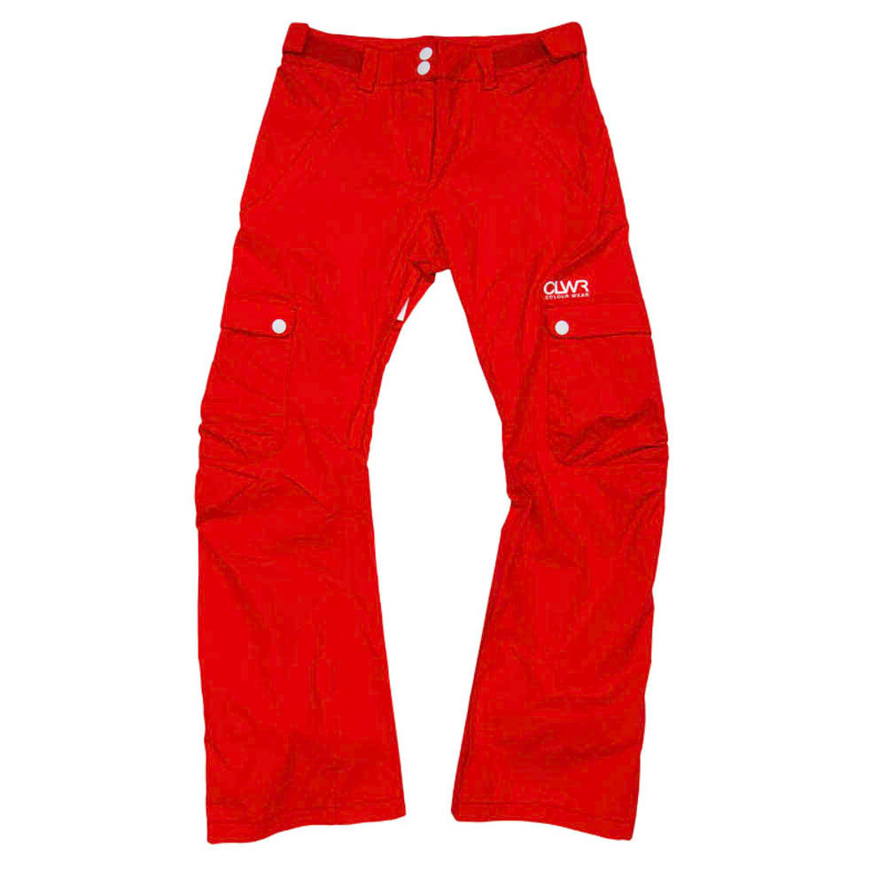Colour Wear Wttr Red Womens Snow Pants