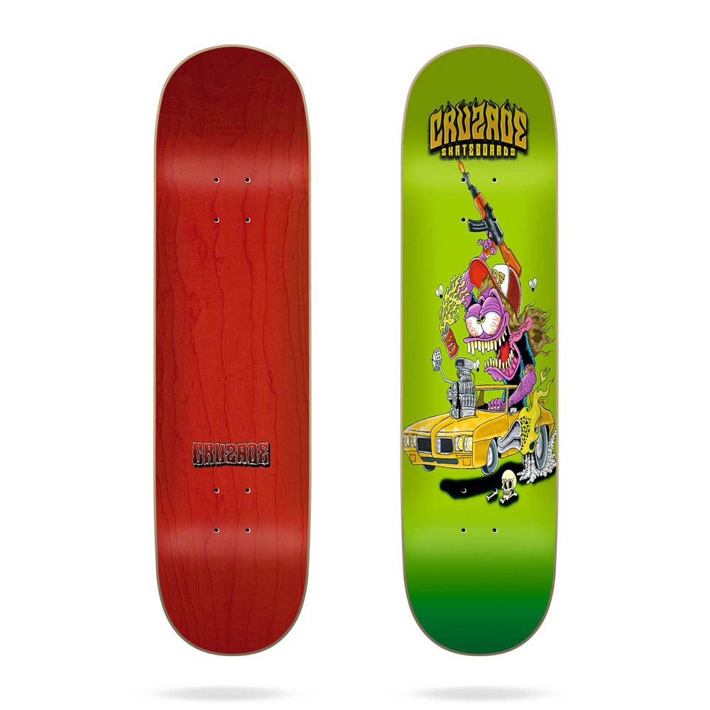 Cruzade Fast And Sketchy 8.125'' Skateboard Deck
