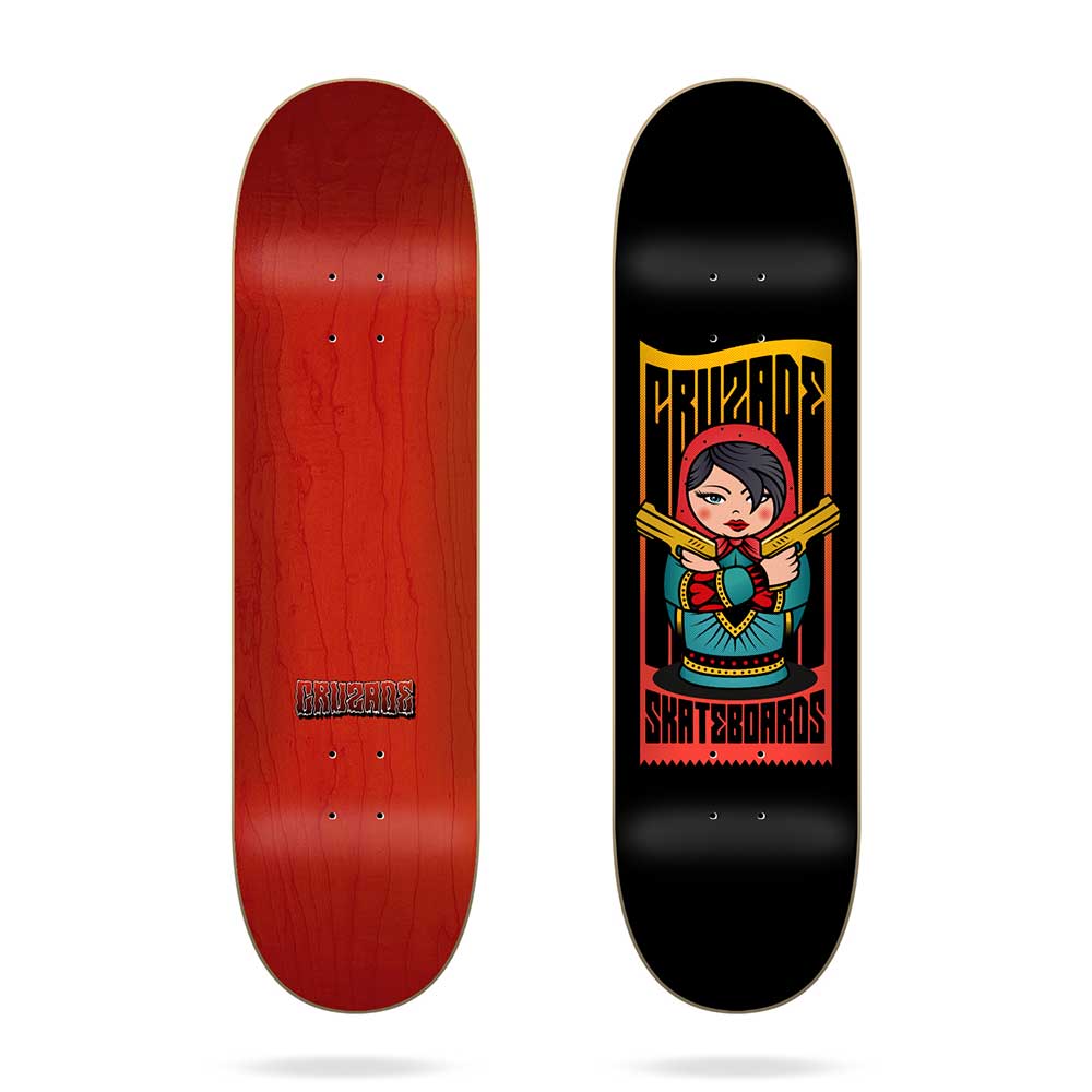 Cruzade Lucky 8.25'' Skateboard Deck